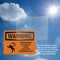 Signmission High Voltage Electrical Room With Symbol OSHA Warning Sign, Plastic, 10in W x 7in L, 2PK OS-2PACK-WS-P-710-L-12179 - alternate 4